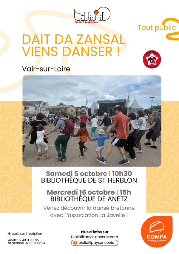 Découvrez la danse bretonne avec la Javelle du pays d'Ancenis !