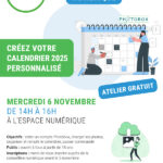 Atelier numérique : Créez votre calendrier 2025 personnalisé