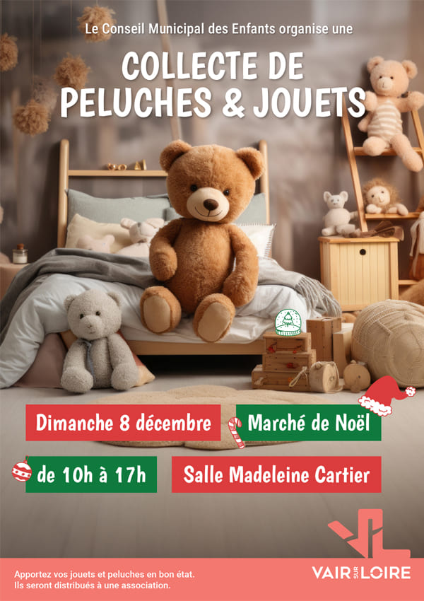 Collecte de peluches et de jouets du CME